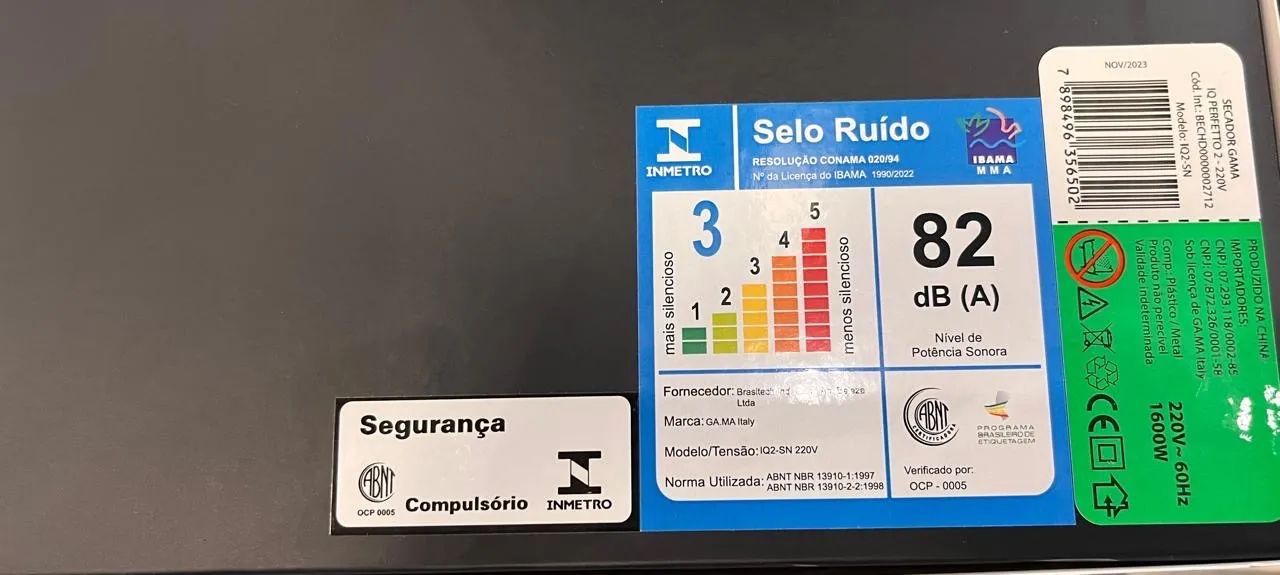 Secador GA.MA IQ2 220v profissional  - Foto 4