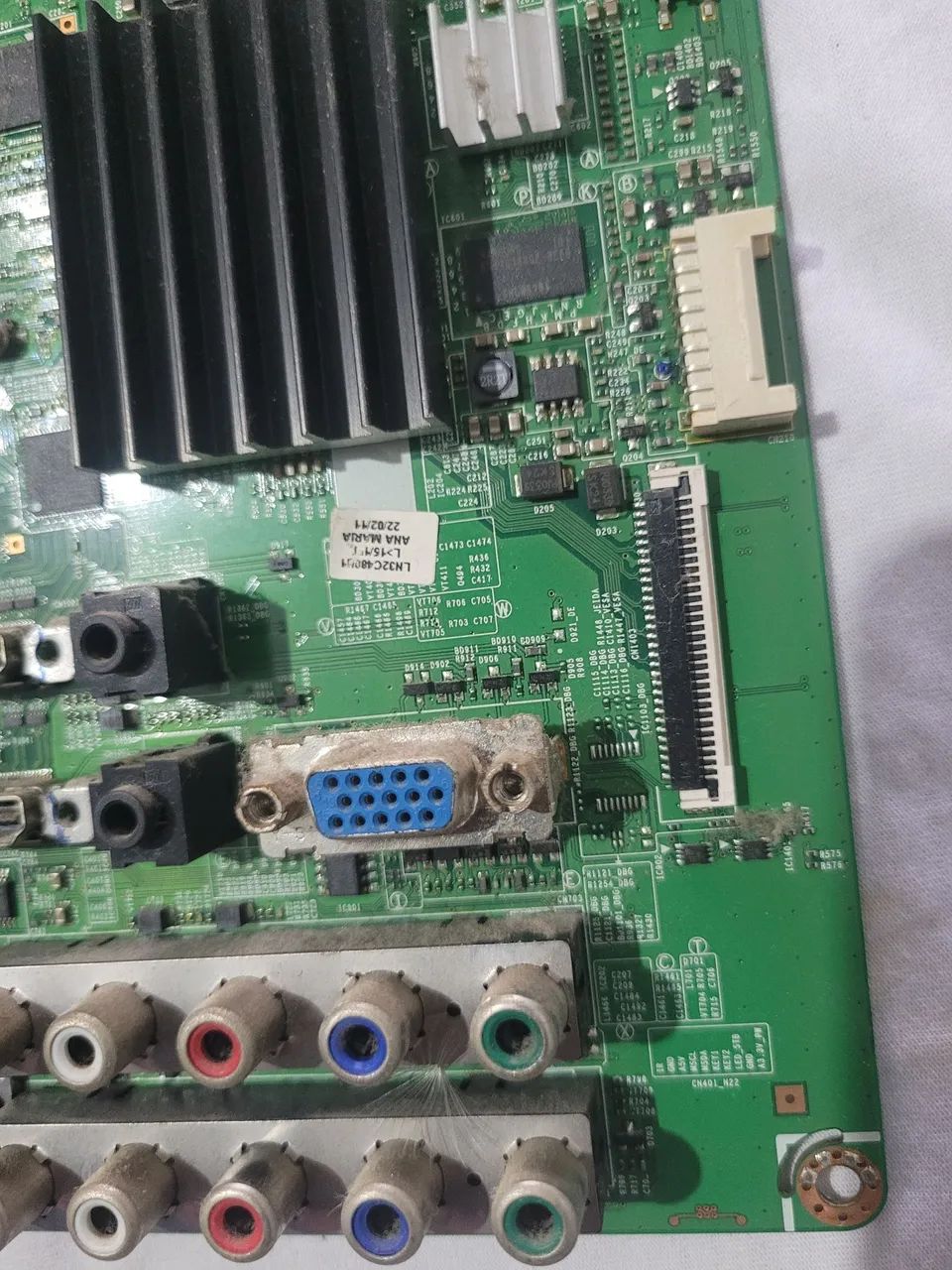 Placa principal TV samsung ln32c480h1m bn41-01409a - Foto 4