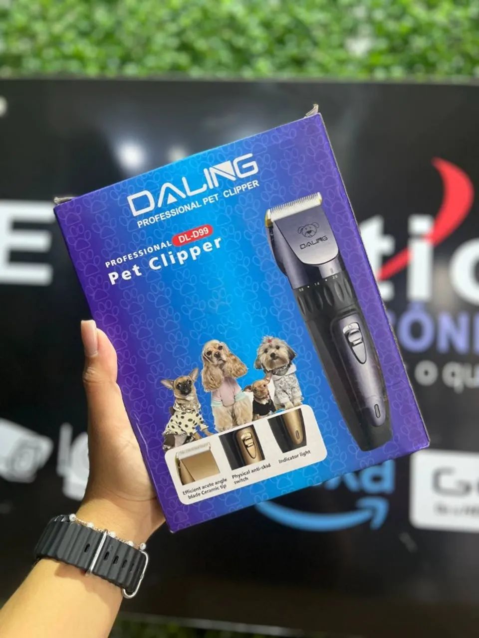 Maquininha de Tosa Profissional - Daling DL-D99