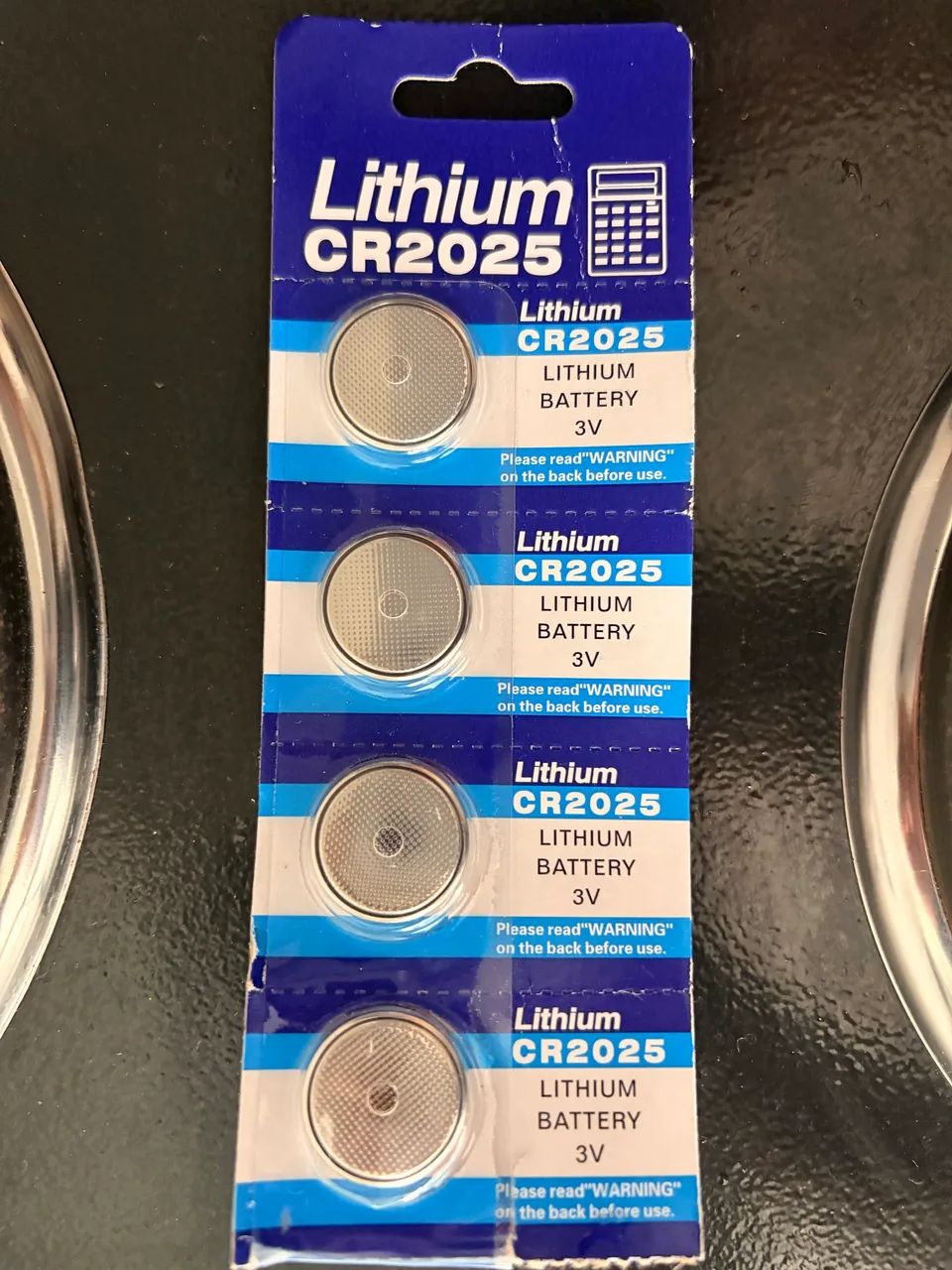 Bateria lithium CR2025 - preço unitário 