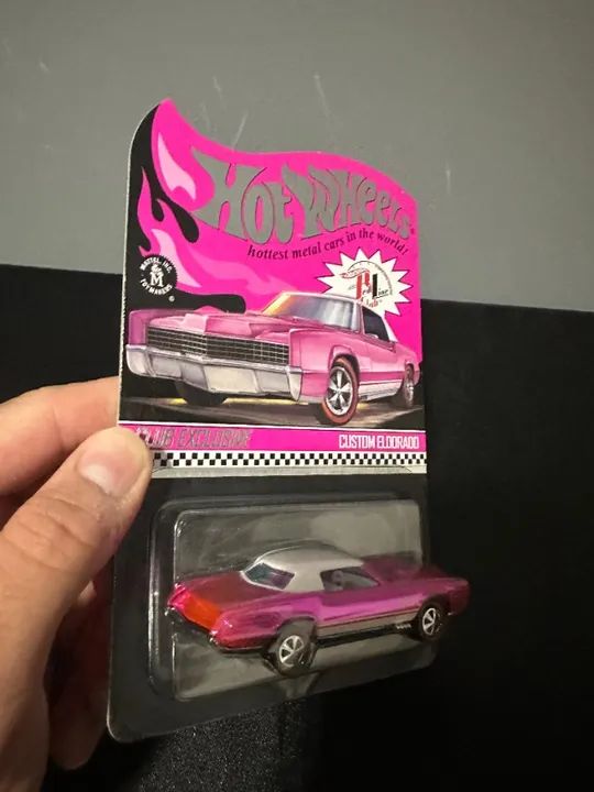 Hot Wheels Rlc Custom Eldorado Pink - Foto 3
