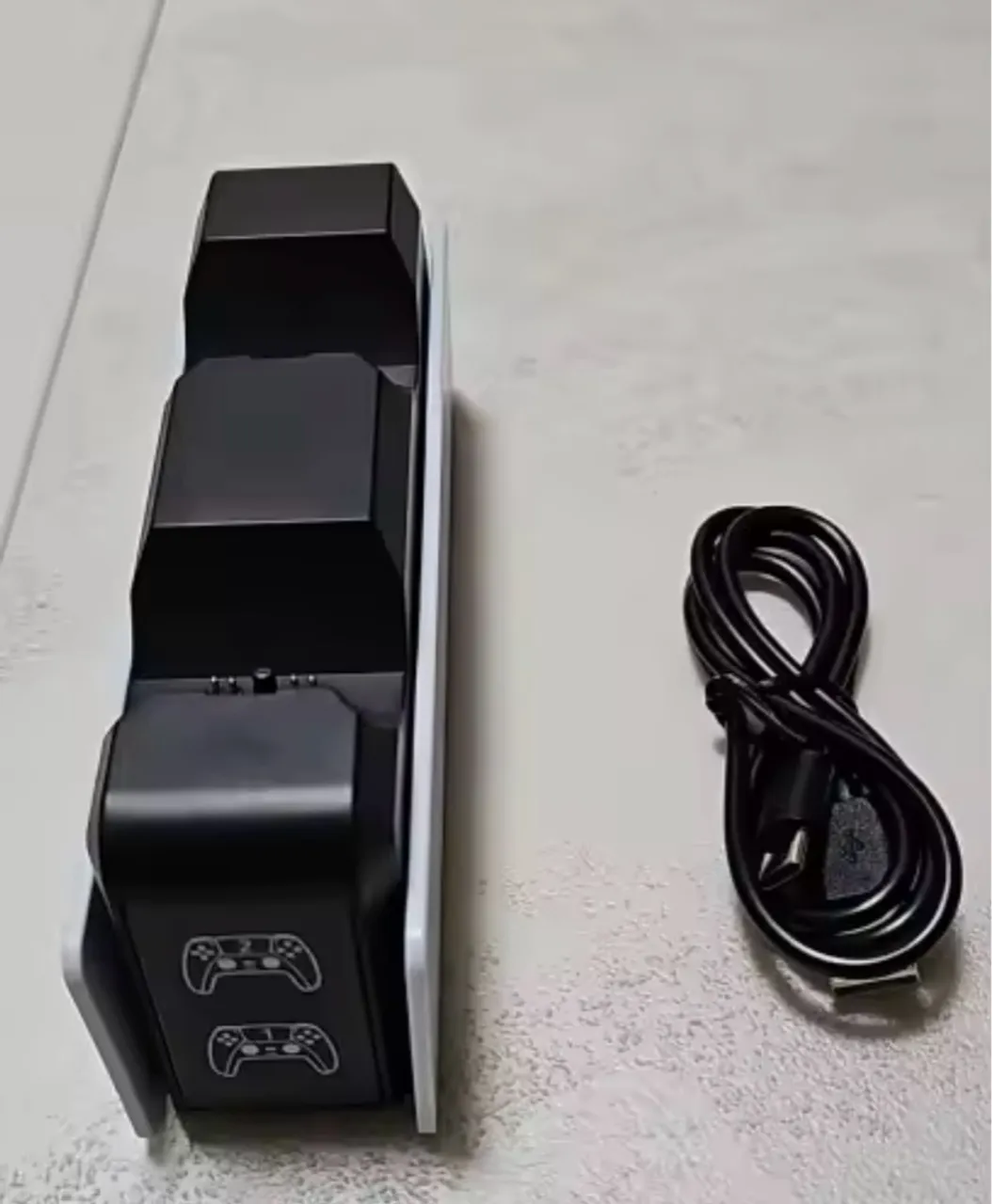 Base Carregadora para Controles PS5 - Carregamento Rápido