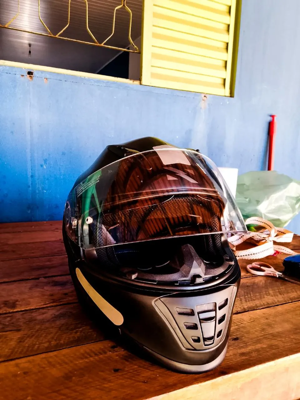 Capacete para Moto - Preto