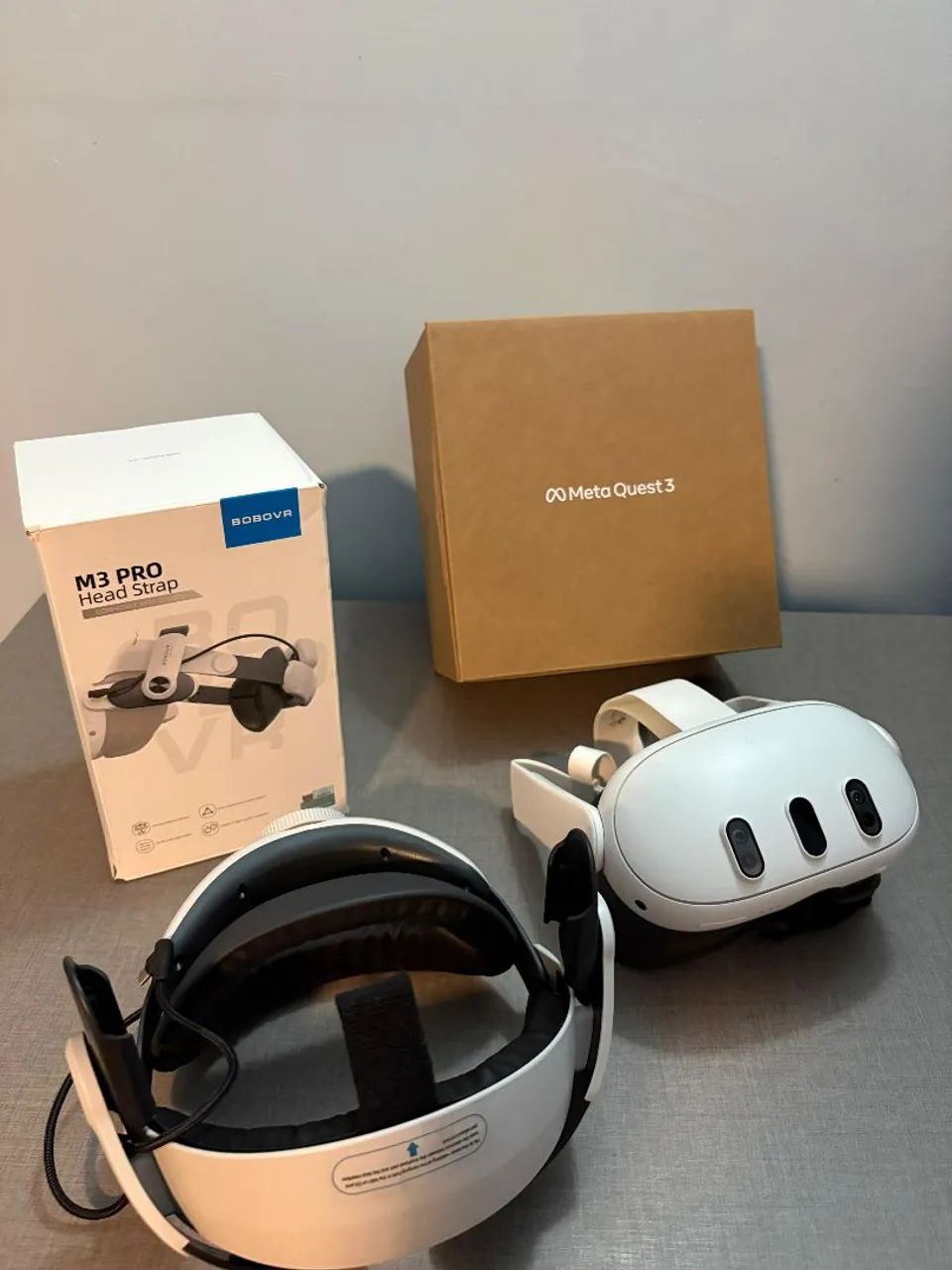 Meta Quest 3 + BoboVR M3 Pro Strap - Consoles de Vídeo Game