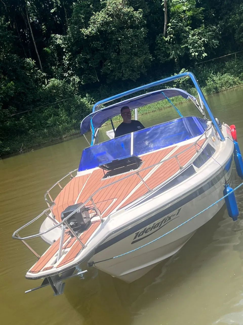 LANCHA CIMITARRA CABINADA 25 PÉS - Foto 11