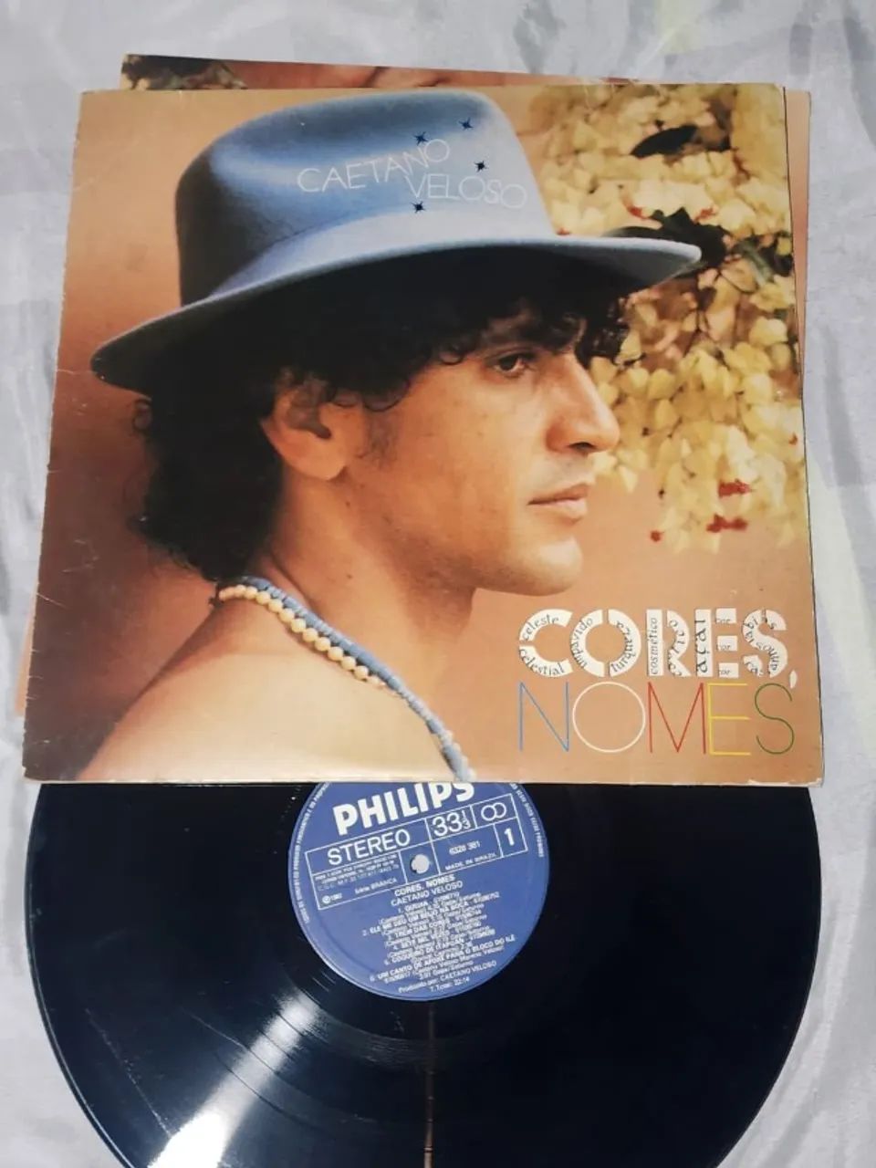 LP VINIL - CAETANO VELOSO - CORES, NOMES