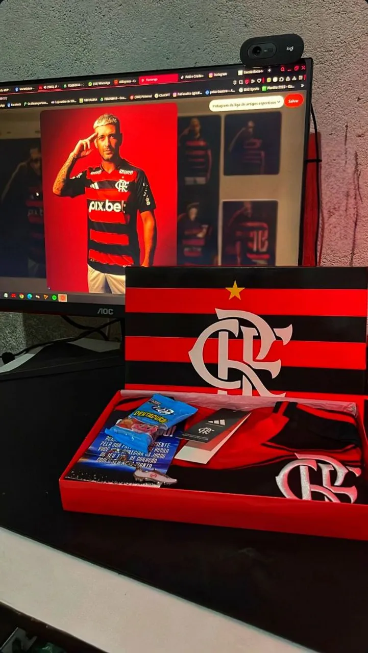Camisa de Time (Flamengo) 2025/26