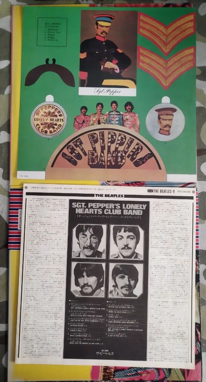 LP Vinil The Beatles Sgt. Pepper's Lonely Hearts Club Band C/ OBI, Enc. Ed. Japão P1976 - Foto 4