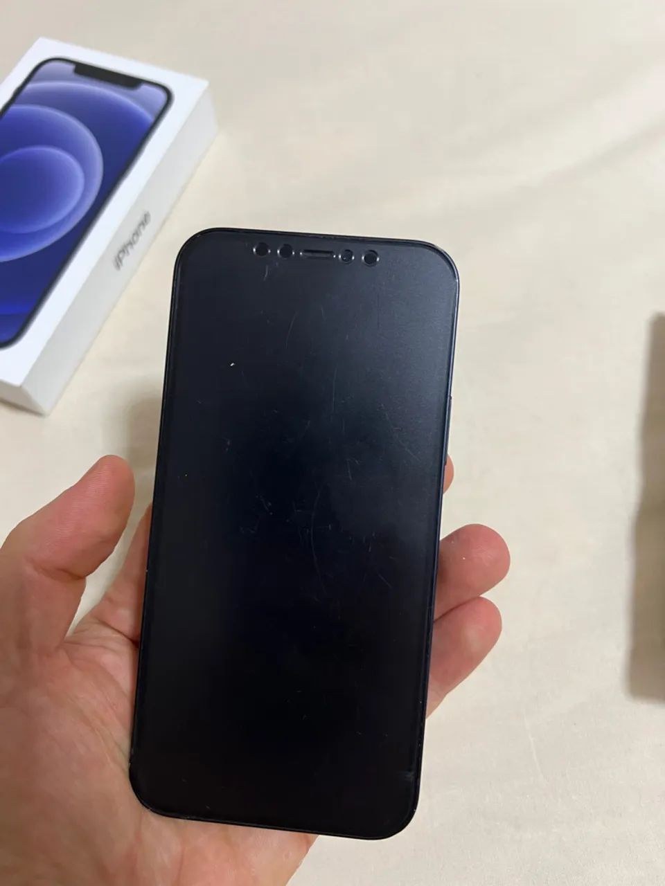 Celular Smartphone iPhone 12 128GB Preto Nota Fiscal - Foto 4