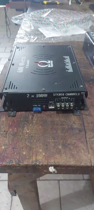Modulo som automotivo Megacharger 600w 3 canais na caixa. Bruto demais toca muito - Foto 4