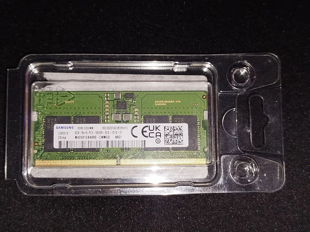 Memória RAM Samsung DDR5 8GB para Notebook
