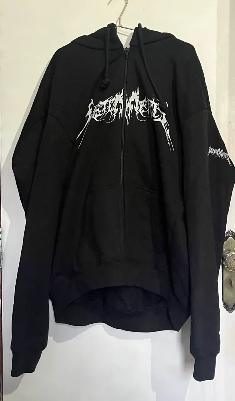 Jaqueta Vetements Total Fucking Darkness - Roupas - Centro, São Jaqueta Vetements Total Fucking Darkness - Roupas - Centro, São
