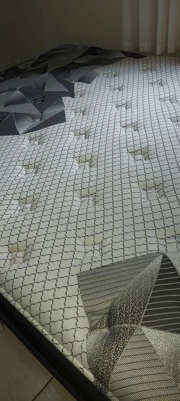 COLCHÃO QUEEN ECOFLEX <br>2. Colchão Queen Ecoflex Forza - Perfeito Estado, Pouco Uso!