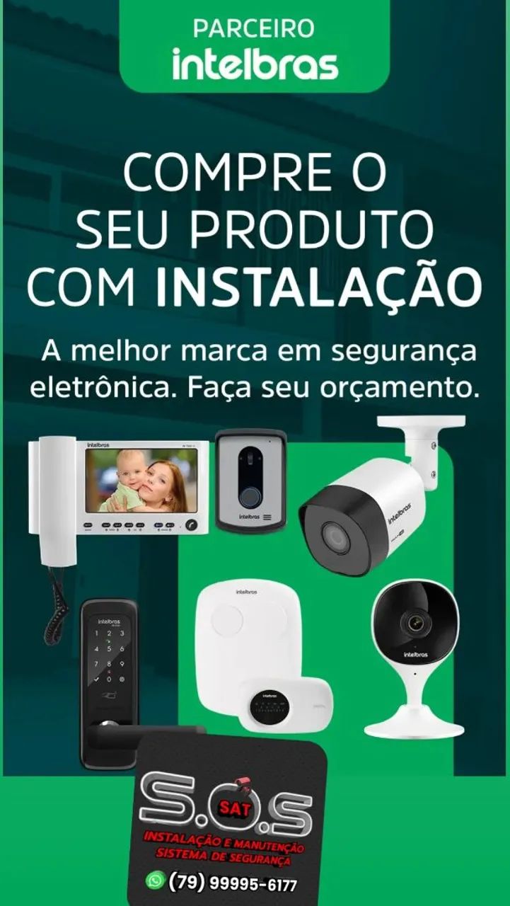 Cerca elétrica, motor, câmera, alarme  - Foto 3