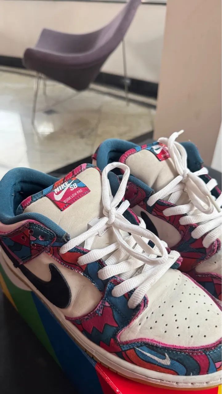Nike Dunk Low SB x PARRA - Foto 5