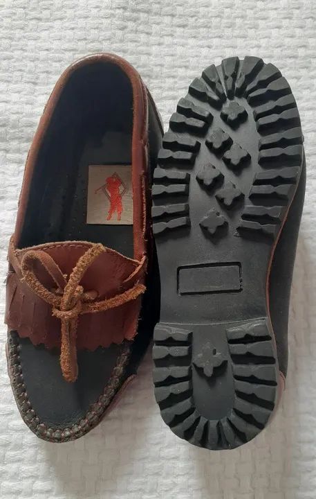  Mocassins Infantil couro - Foto 3