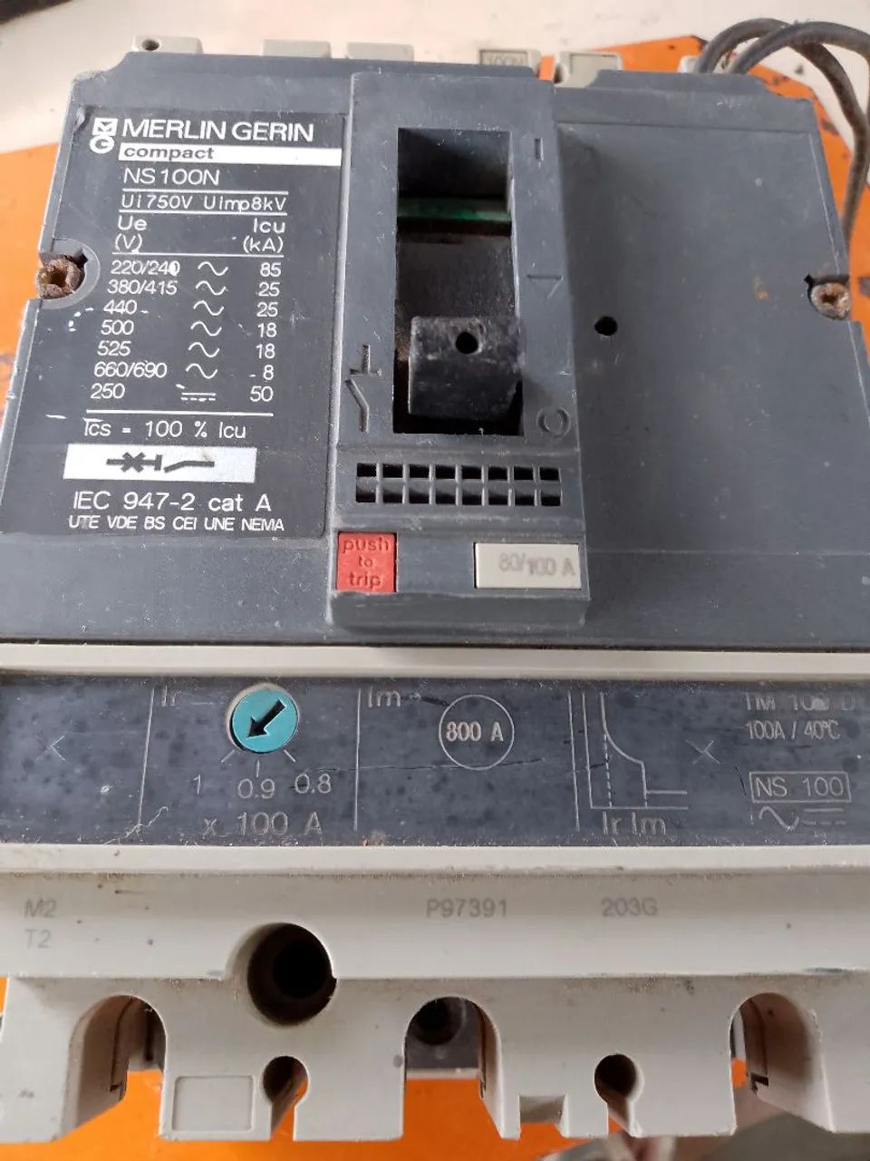 Disjuntor tripolar 100A - Foto 4