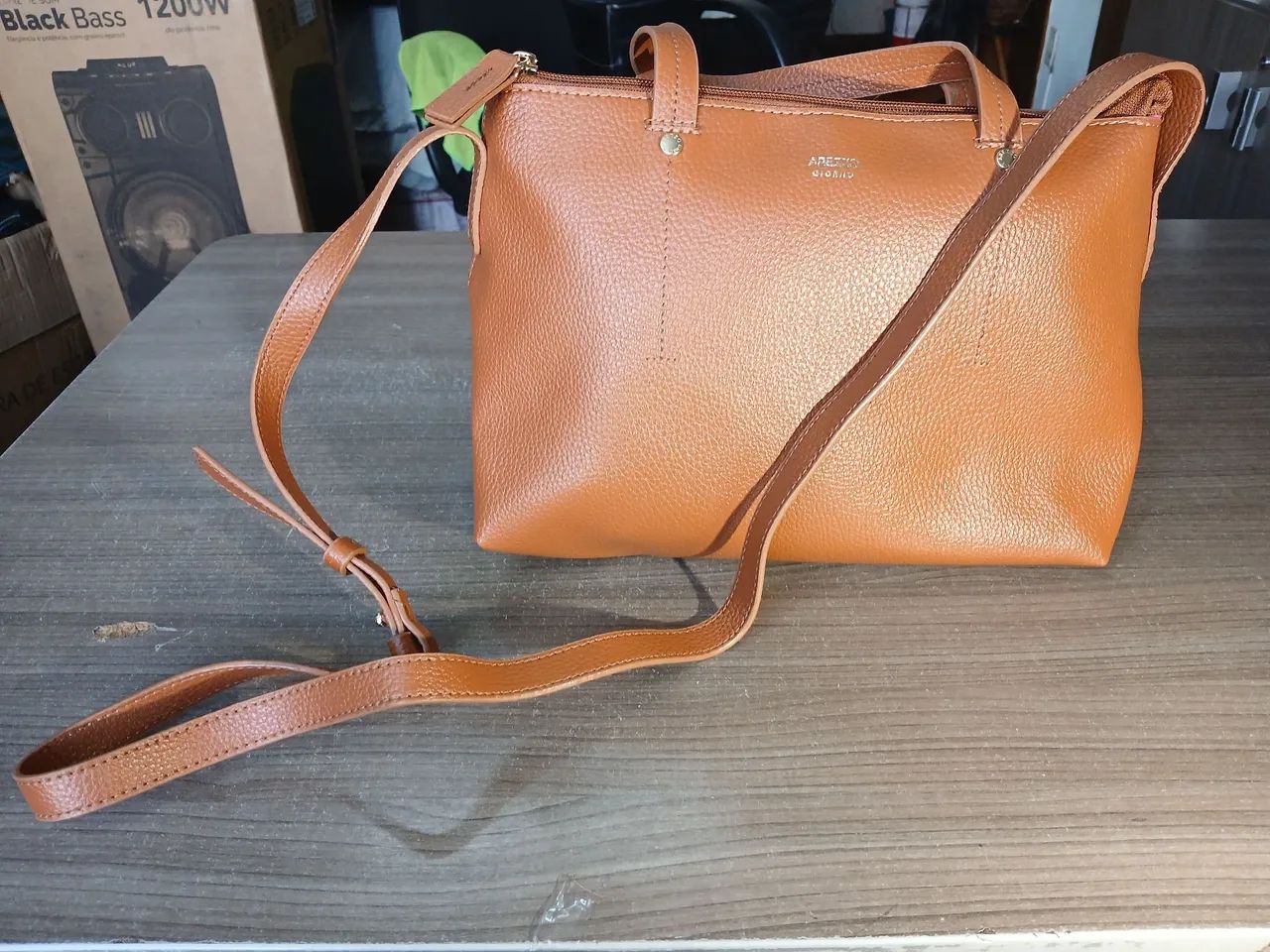Bolsa Tote marrom Arezzo (Grande) - Foto 3