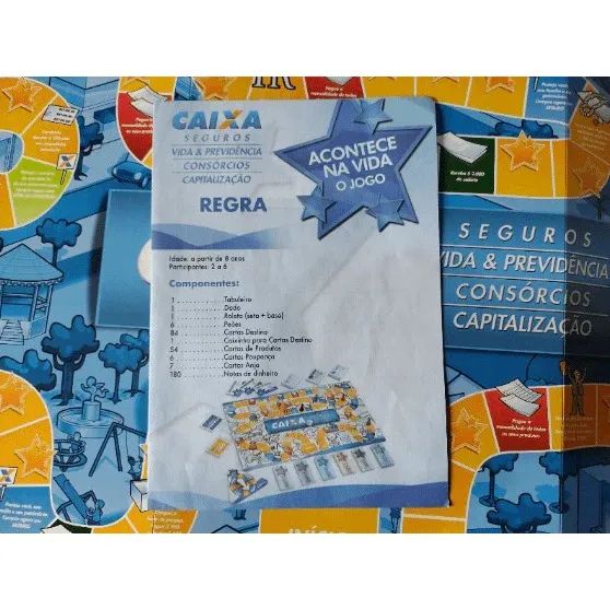 Jogo Acontece na Vida - Brinquedo da Caixa Estilo Banco Imobiliário Grow (raro) - Foto 5