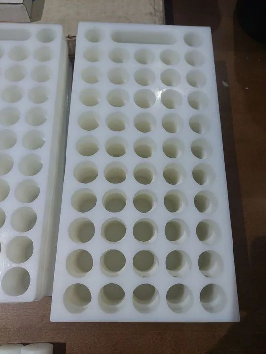 5 unidades Conj. de placas porcionadoras de brigadeiro gourmet perfeito estado - Foto 5