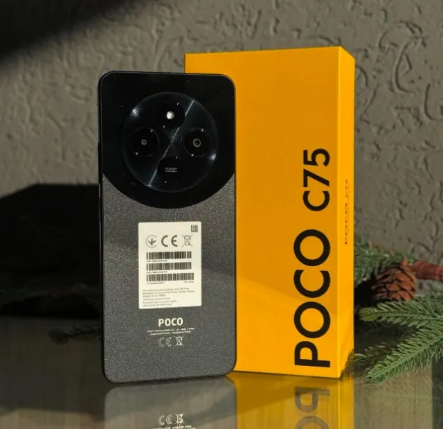 XIAOMI POCO C75 256GB/8RAM 949,00 EM 10X SEM JUROS