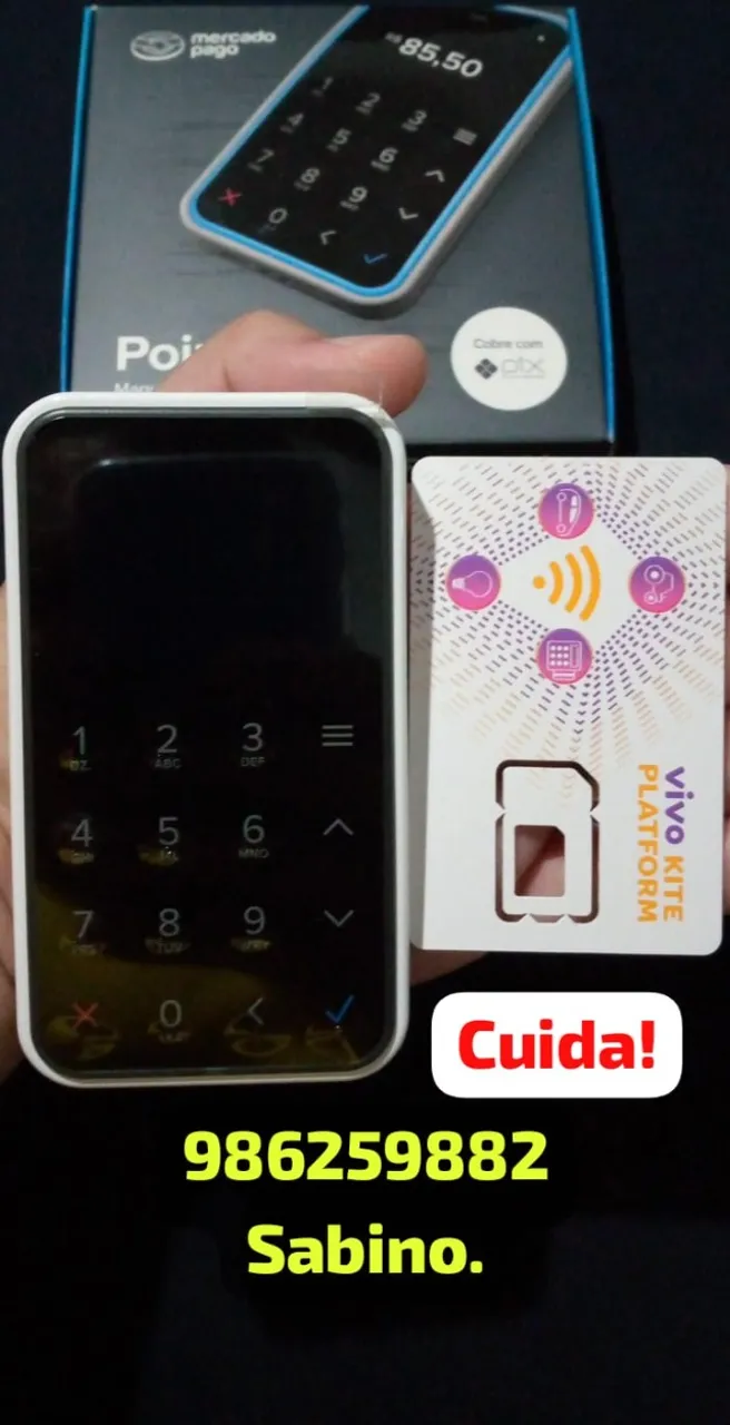Maquininha de Cartão de crédito Mercado Pago