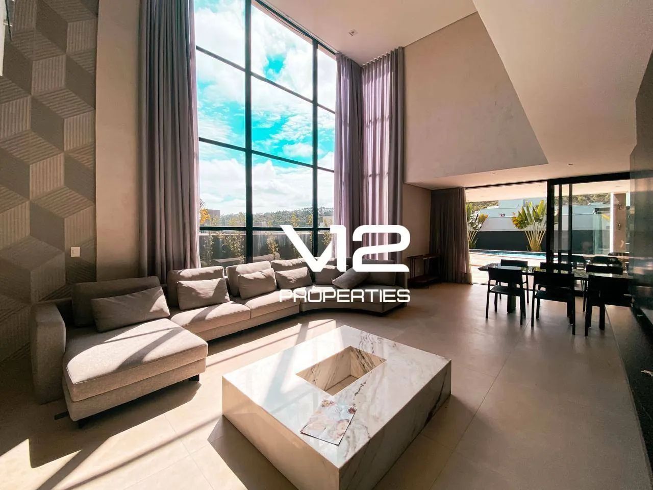 Casa Mobiliada com 4 suites para alugar, 400 m² por R$ 19.050/mês - Alphaville Lagoa dos I - Foto 4