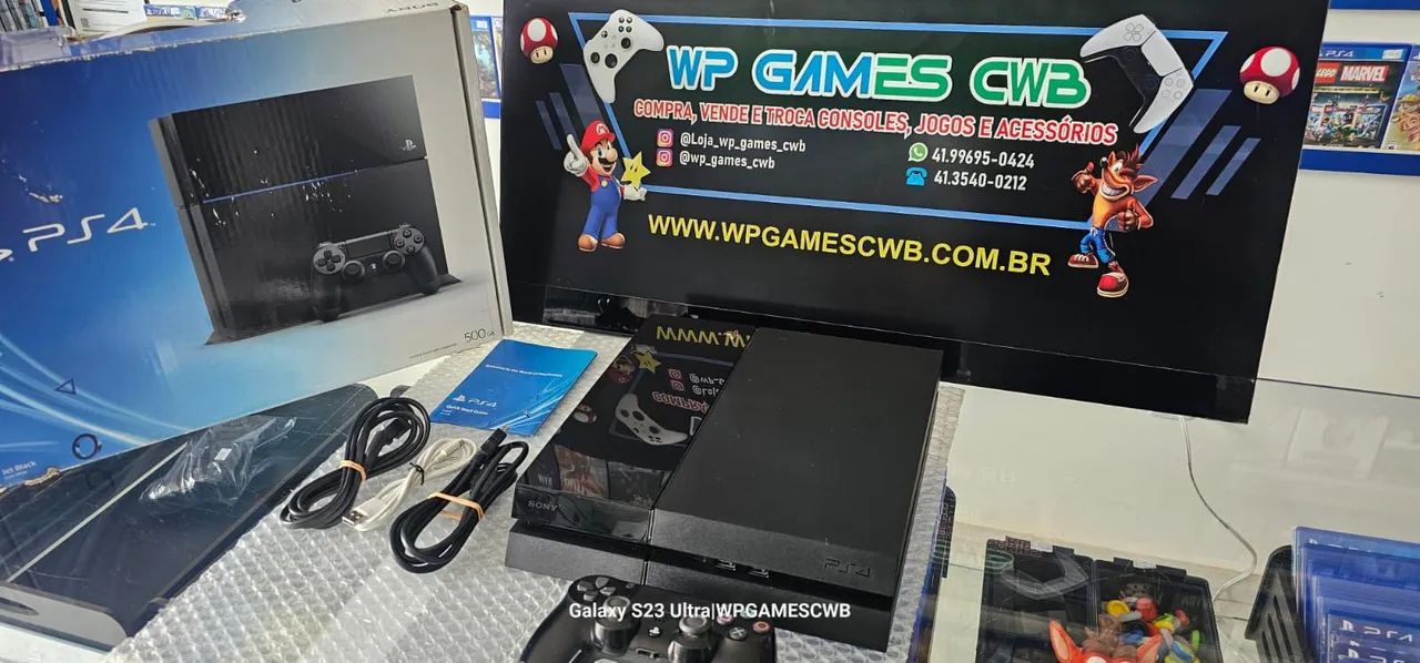 PLAYSTATION 4 PERFEITO COM GARANTIA ACEITA PS3 - Foto 2