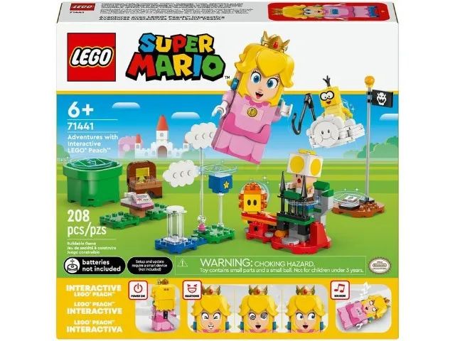 LEGO Super Mario Aventuras com LEGO Peach interativo- 71441