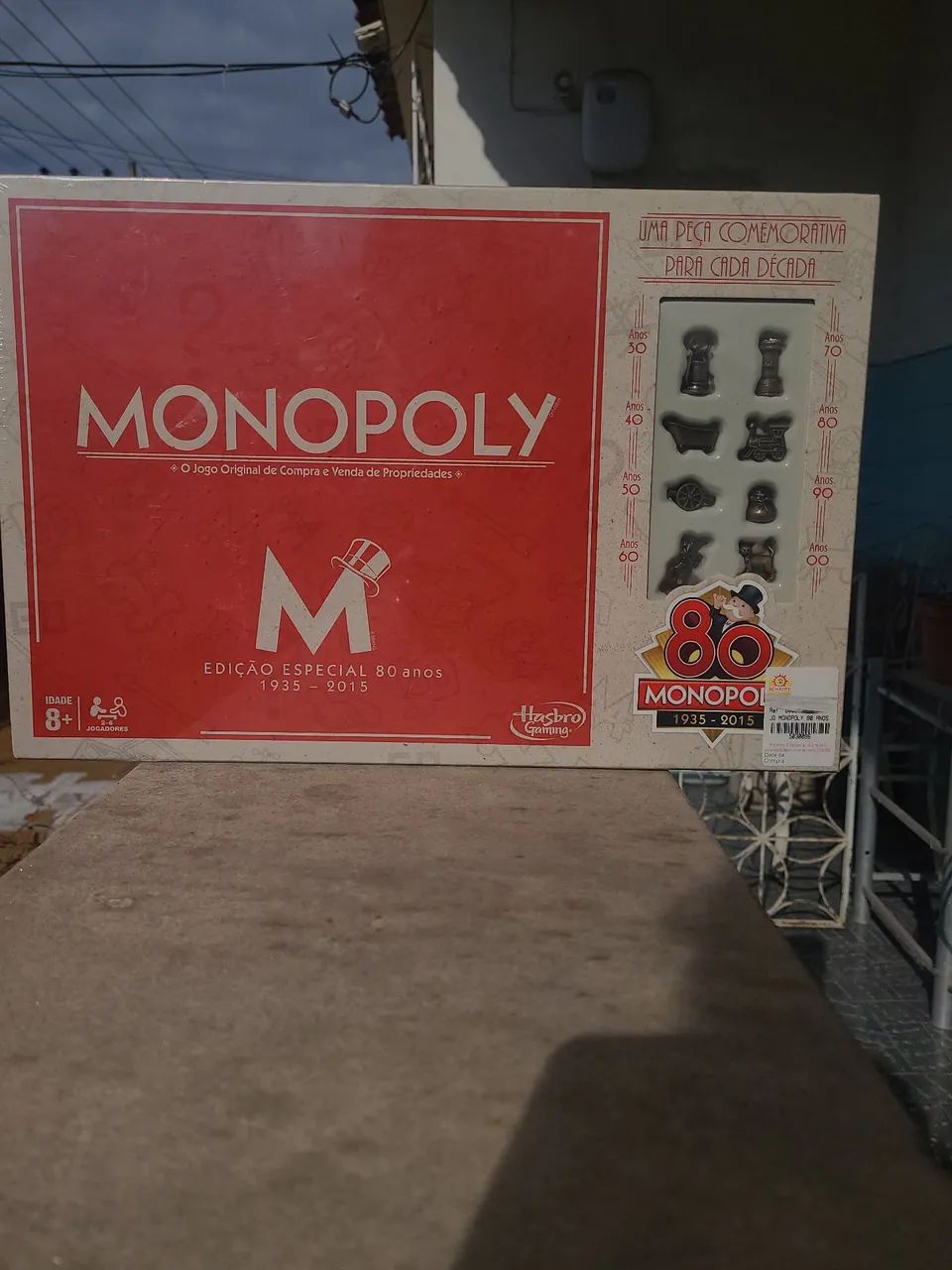 Monopoly 80 Anos - Edição Especial