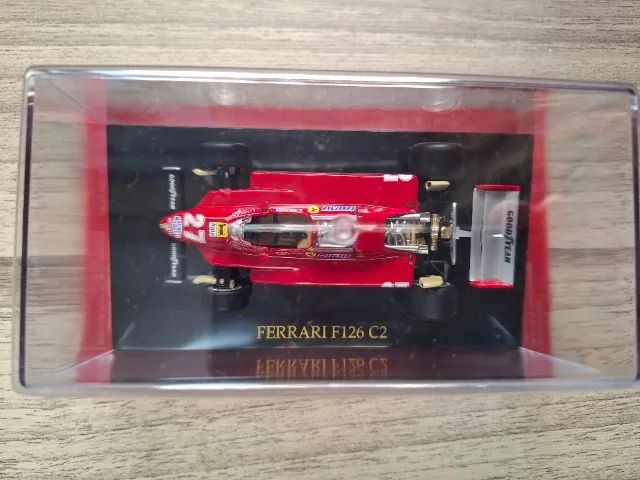 Miniatura Ferrari 126 C2 Escala 1/43 - Ferrari Collection - Foto 3