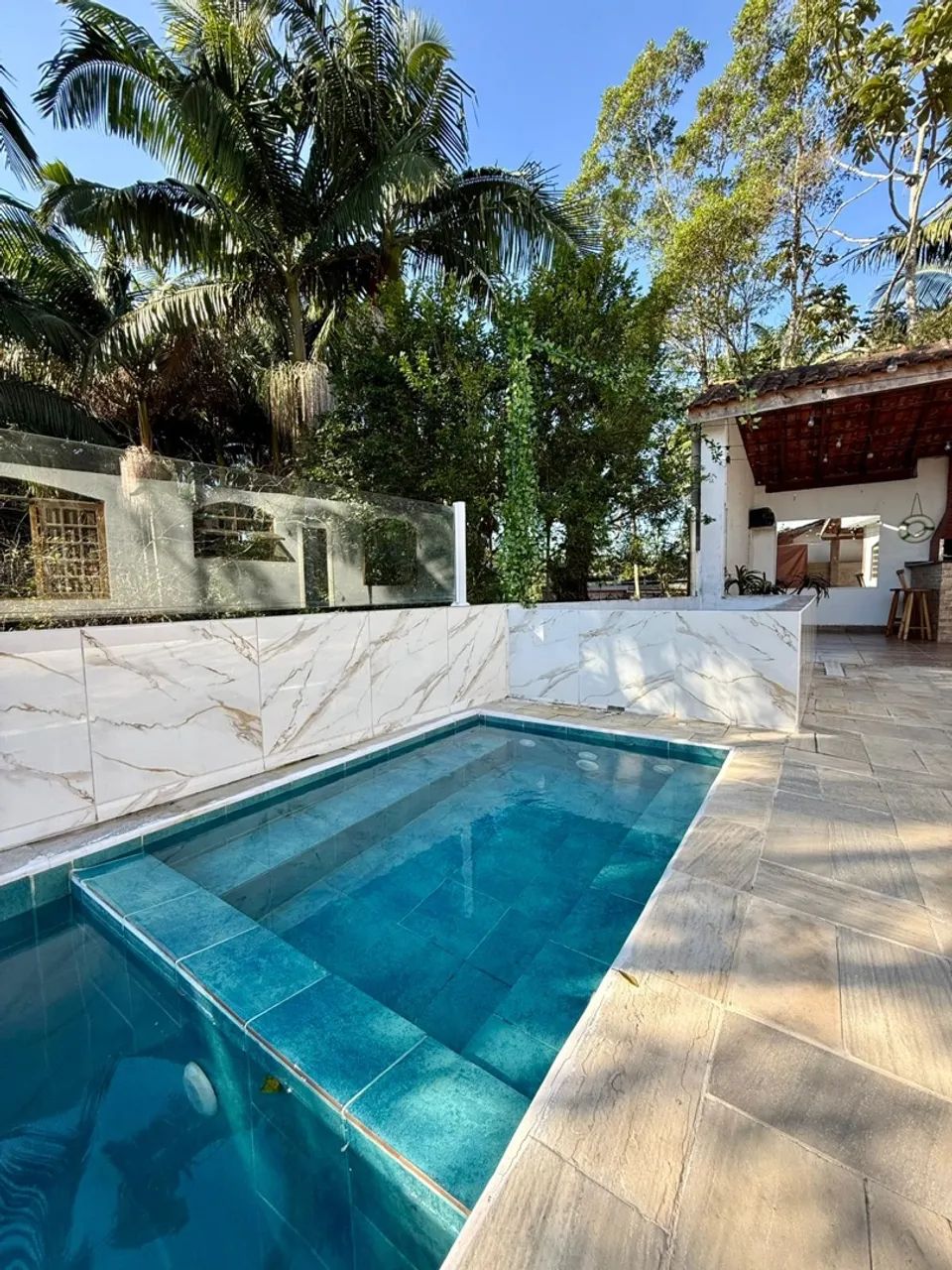 Casa de temporada com piscina e churrasqueira - Foto 6