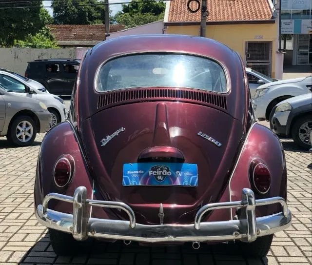 FUSCA 64 1200 LINDO VINHO PEROLA - Foto 3