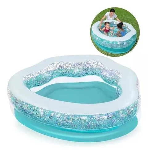 Piscina Inflável Infantil Glitter Bestway novo