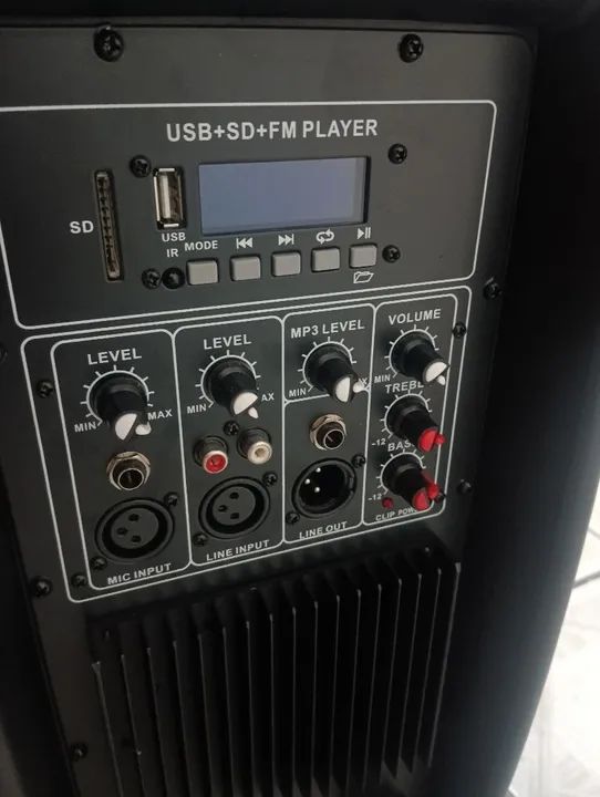 Caixa Ativa 15" com USB e Bluetooth light 15A-Nxa - Foto 2