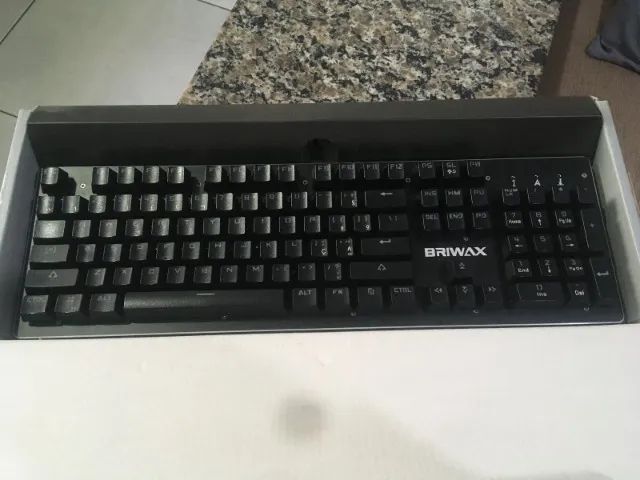 Teclado mecânico BRIWAX BA-806 - Foto 2