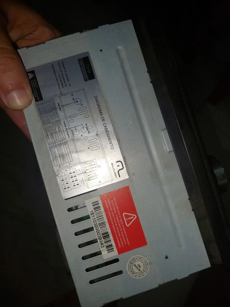 Som Automotivo Multilaser One - Foto 3