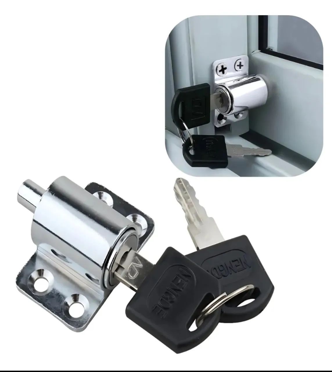 Fechadura  segurança  janela de correr Papaiz - NOVA