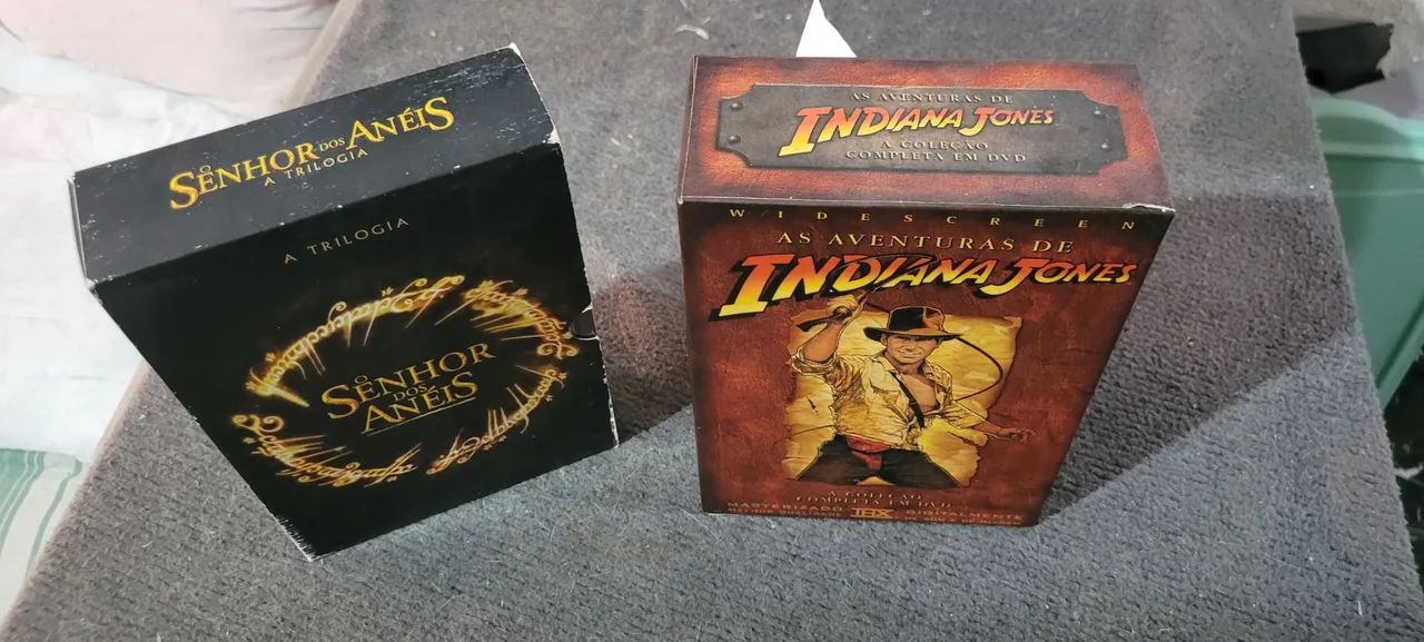 Lote de DVDs - Indiana Jones e Senhoor dos Anéis - Foto 2