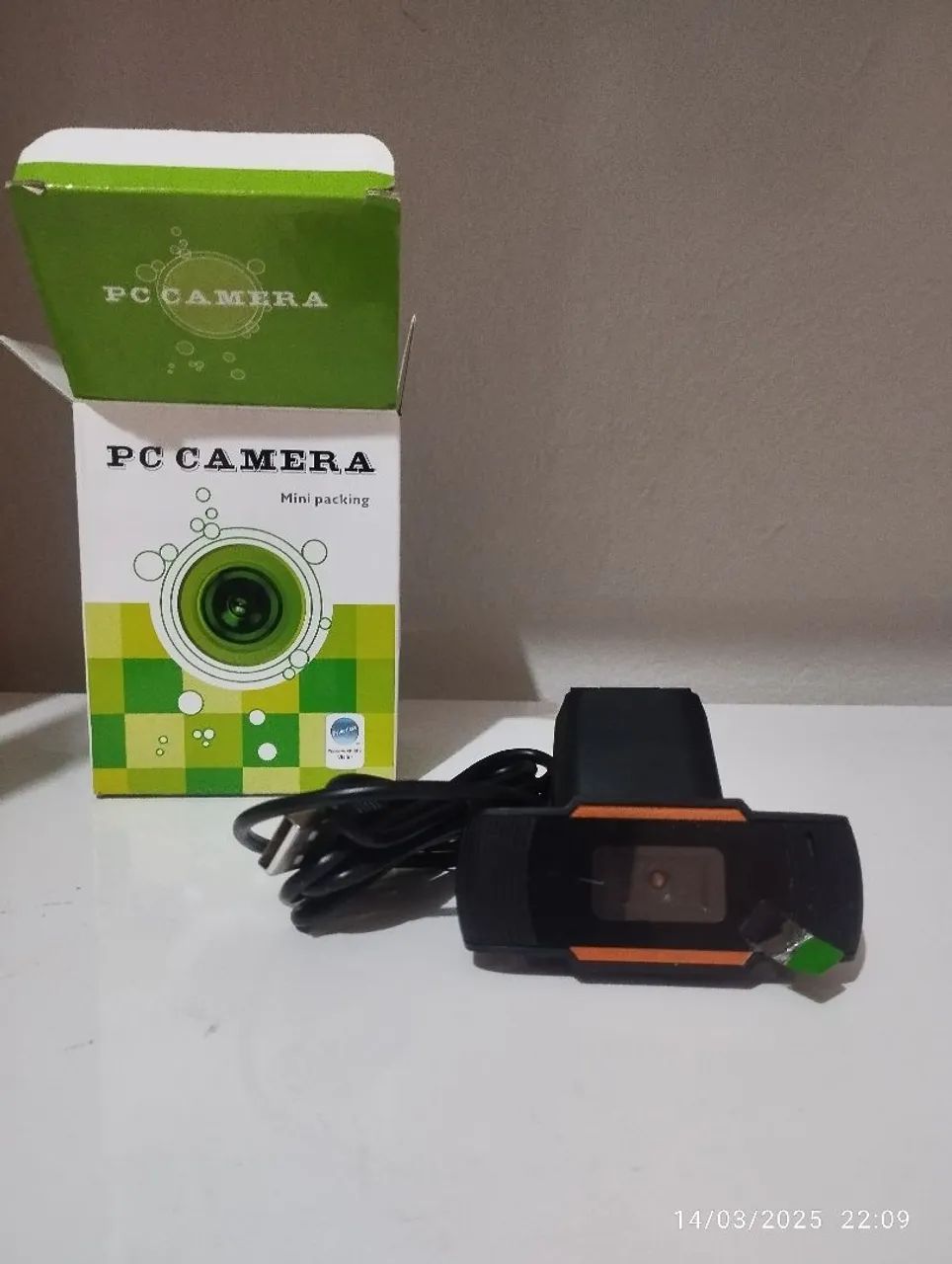 Webcam PC Camera Mini Packing