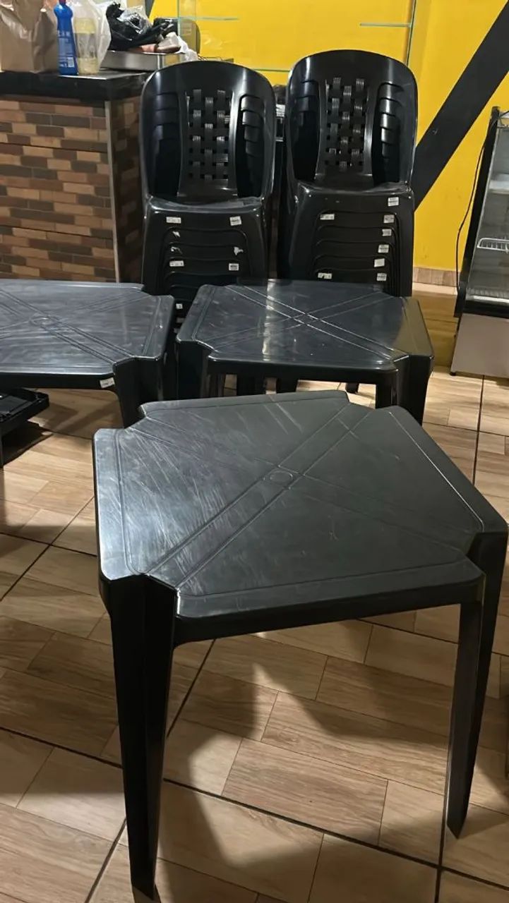 Conjunto cadeiras e mesas - Foto 3