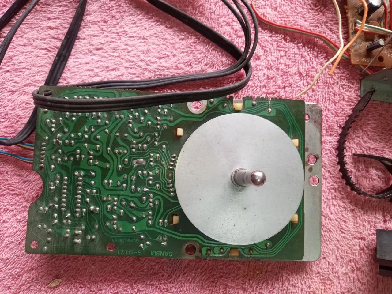 Toca Discos Sansui PL 50 Placas Internas COMPLETO - Foto 3