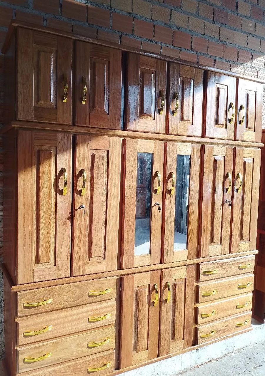 Guarda roupa de madeira frete grátis. - Foto 3