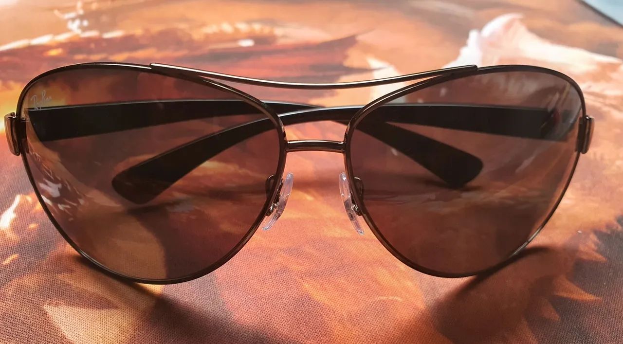 Óculos de Sol Ray-Ban Aviador Piloto ORIGINAL  - Foto 2