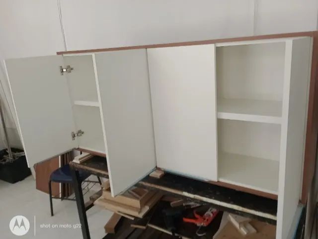 Armário aéreo de 1,80 com 4 portas 