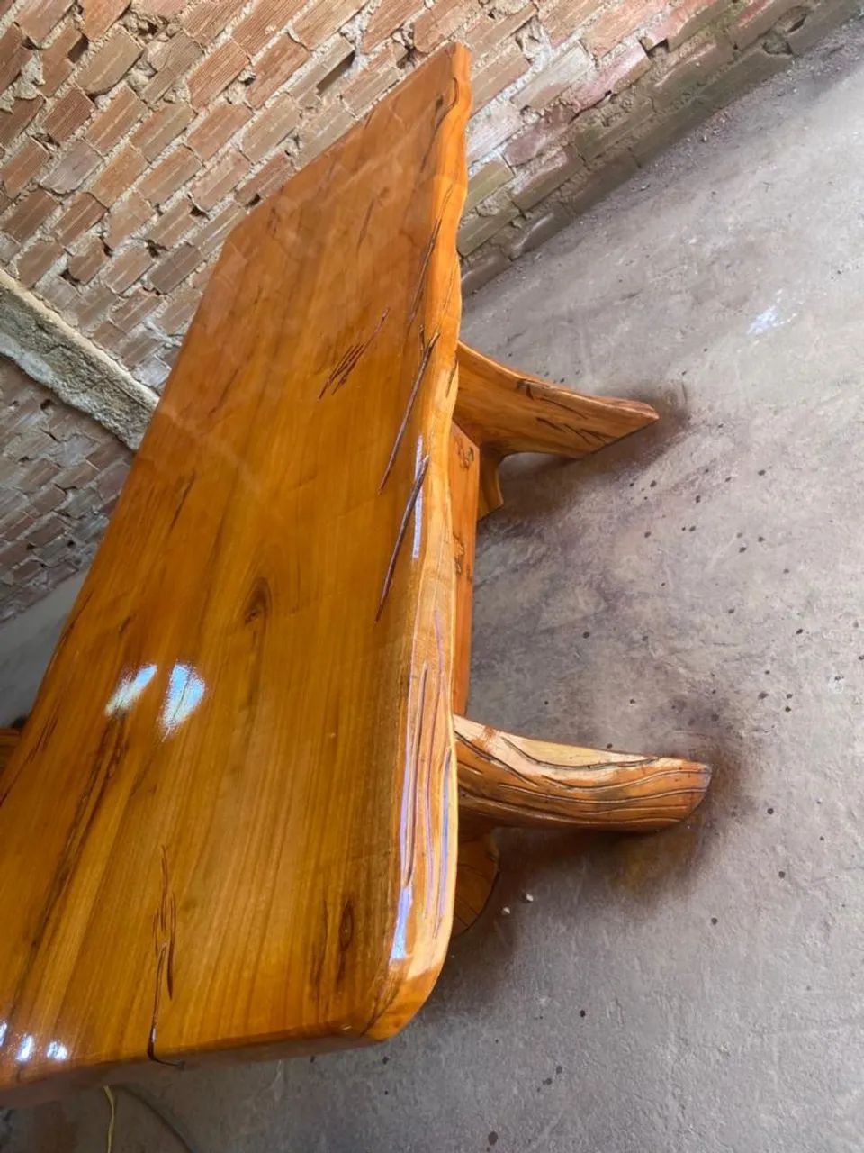 Mesa rustica de Madeira Maciça