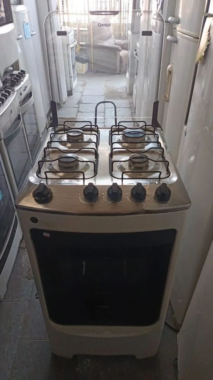 Fogão 4 bocas Consul Funcionando - Brechokinho  - Foto 2