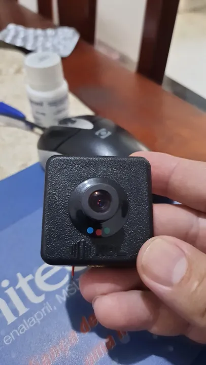 Mini Câmera De Segurança / Vigilância Ccd 420 Linhas 1/4 Hdl