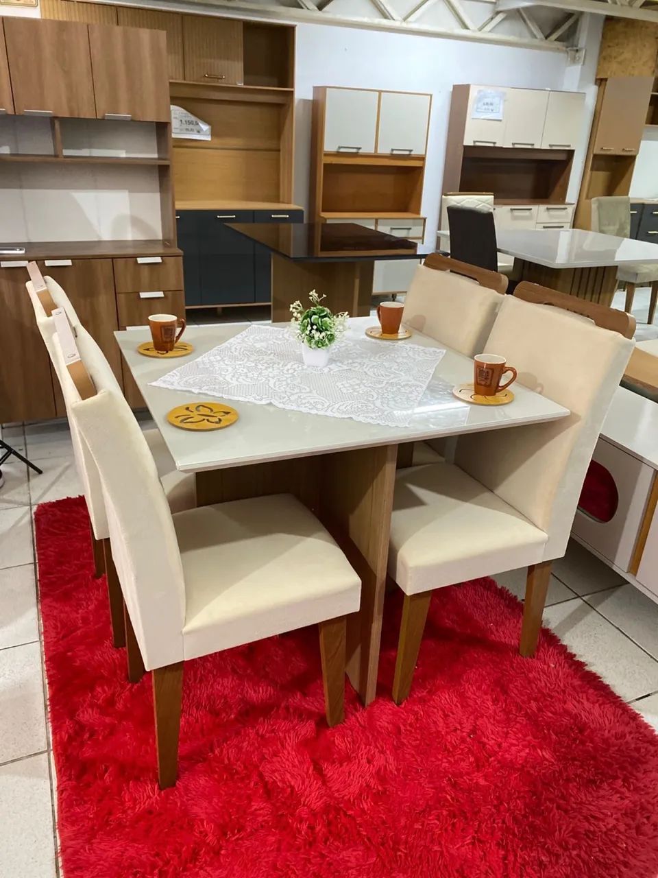 Mesa 4 lugares entrega gratis  - Foto 2