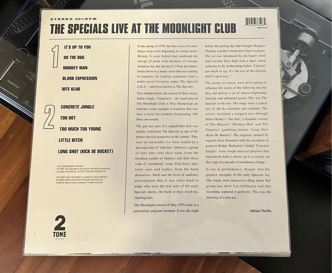 Vinil ska The Specials - Live at the moonlight - importado  - Foto 2